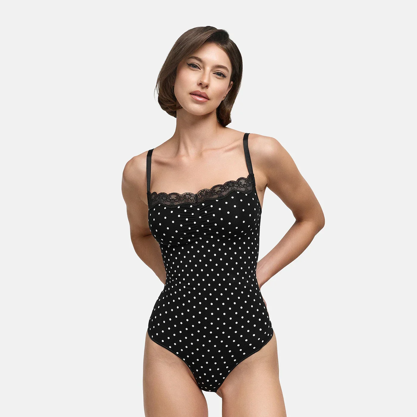 Bodysuit Sculpting Shapewear mit Lace - Image 11