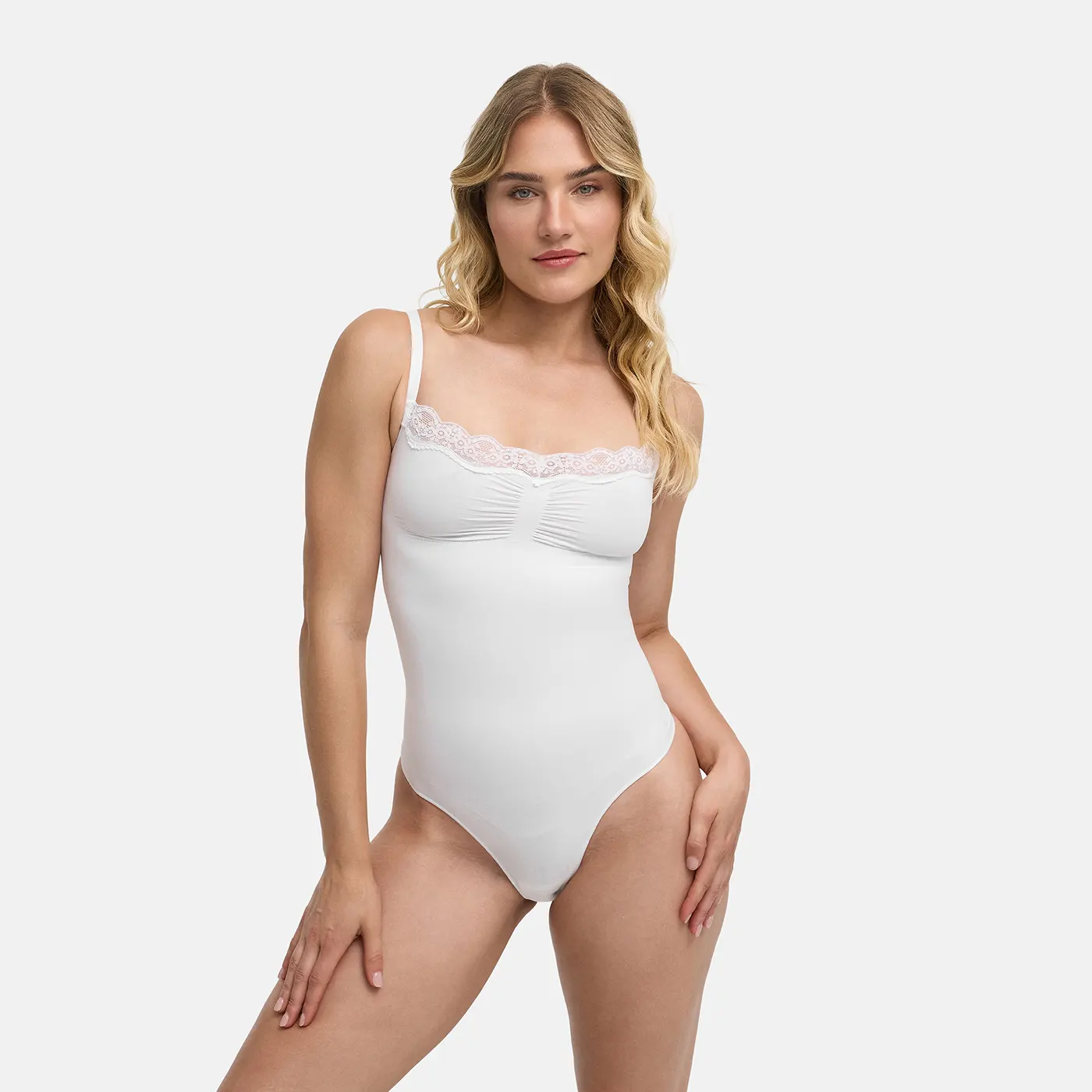 Bodysuit Sculpting Shapewear mit Lace - Image 13
