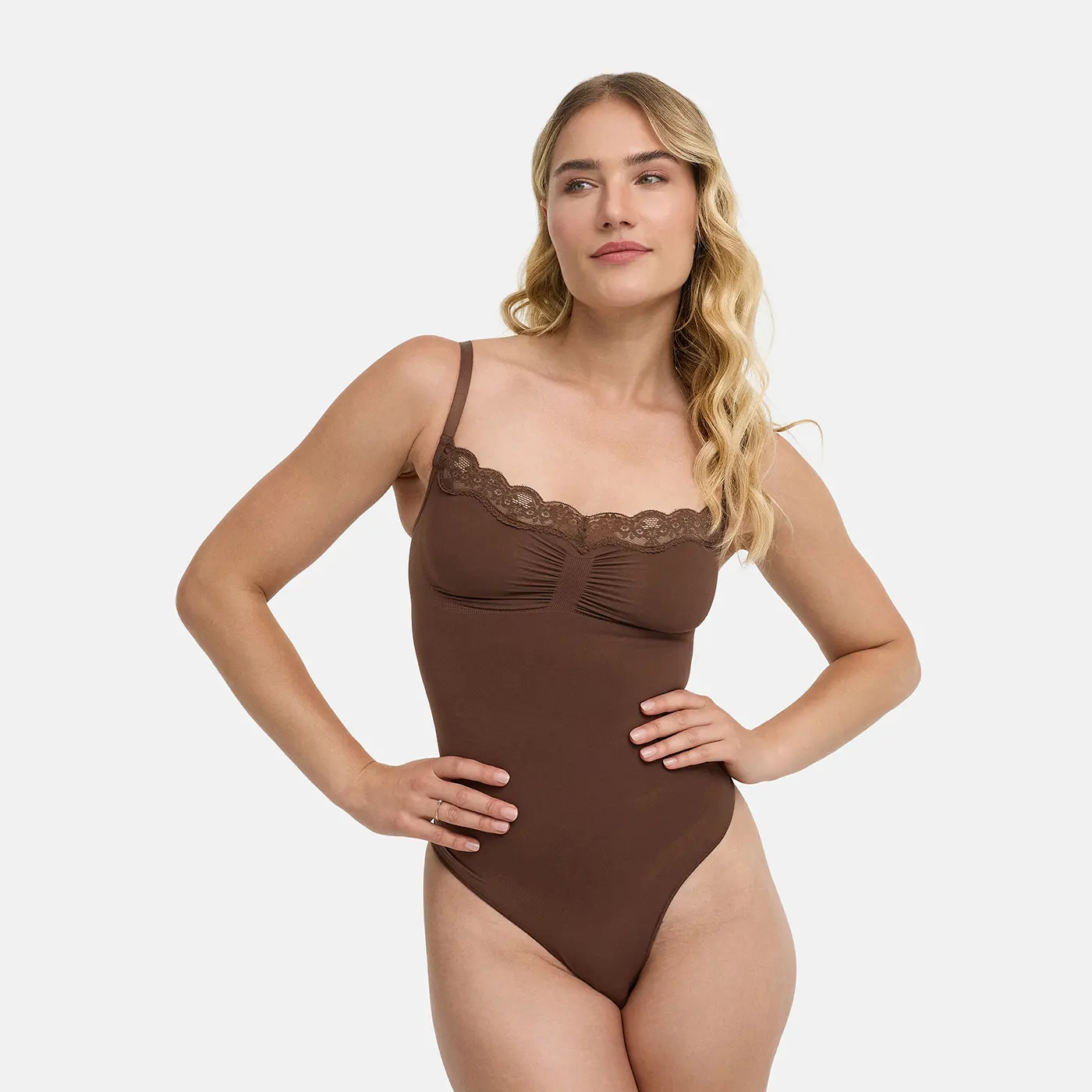 Bodysuit Sculpting Shapewear mit Lace - Image 14