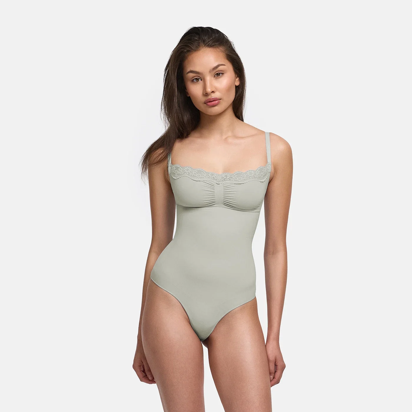 Bodysuit Sculpting Shapewear mit Lace - Image 19