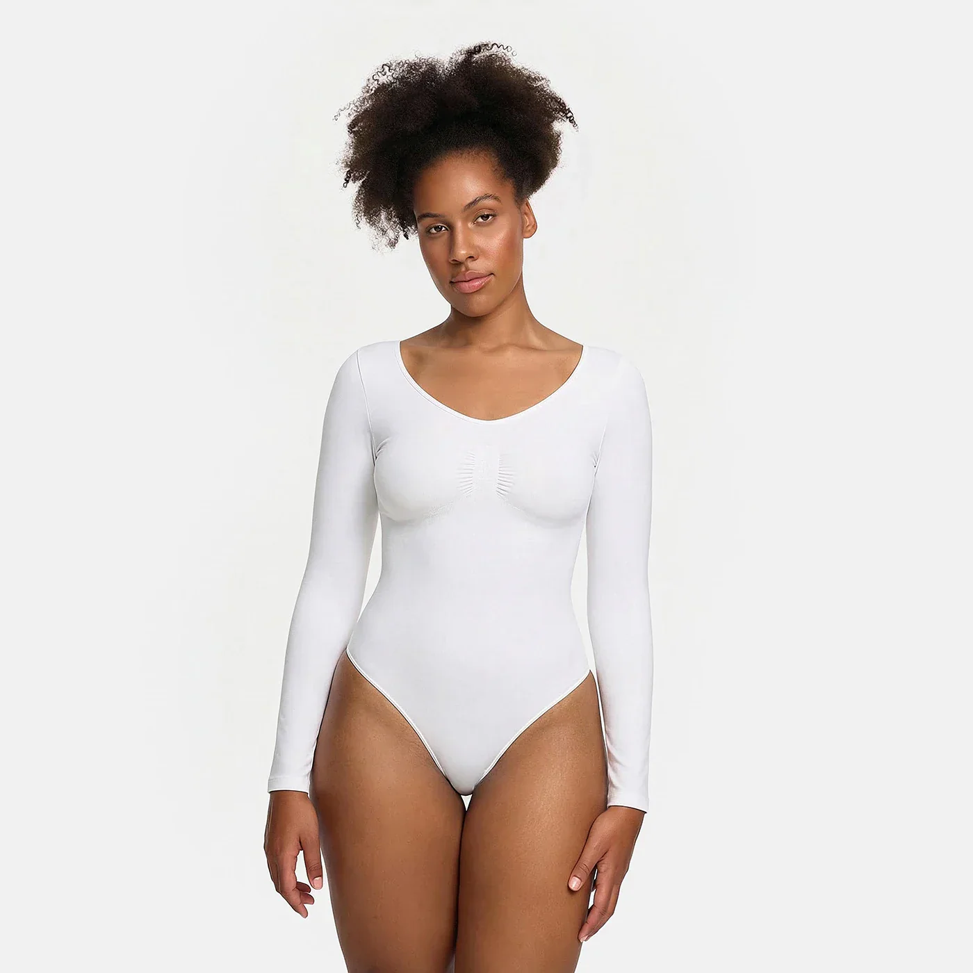 Bodysuit Sculpting Shapewear Longsleeve mit Slip - Image 7