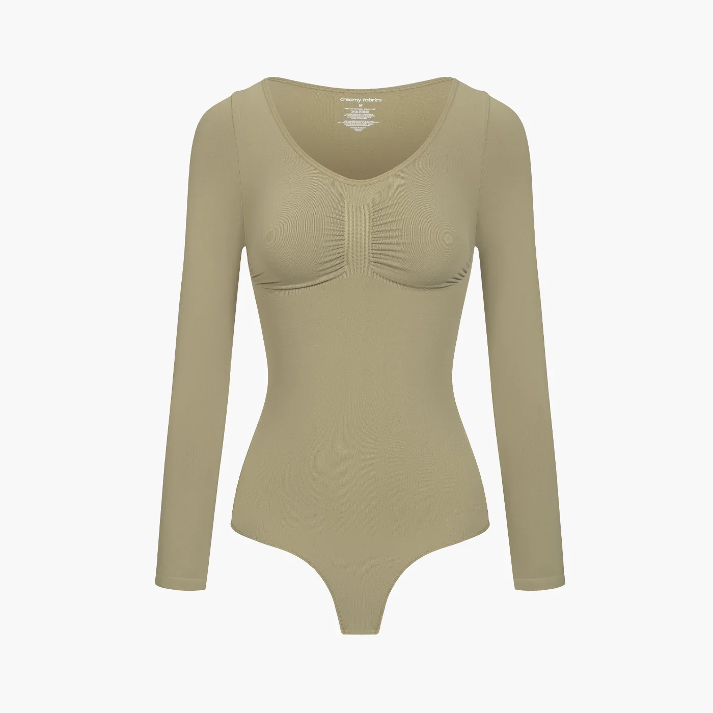 Bodysuit Sculpting Shapewear Longsleeve mit String - Image 16
