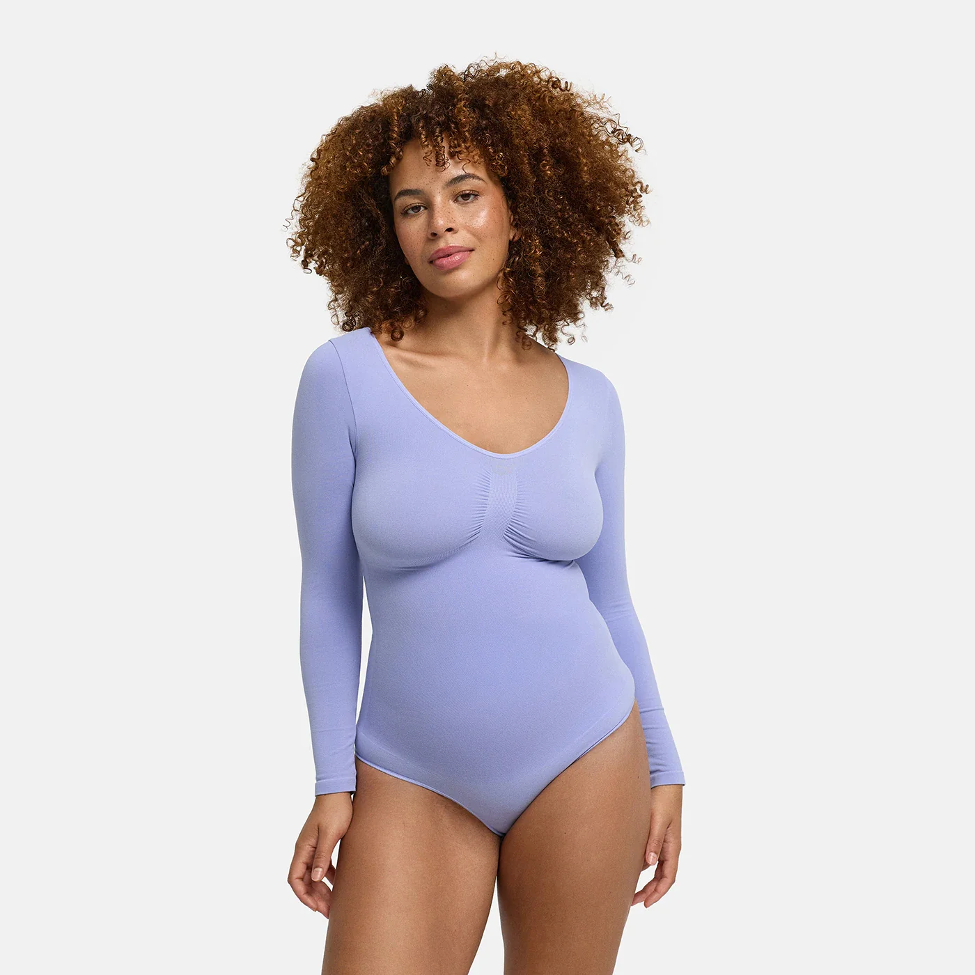 Bodysuit Sculpting Shapewear Longsleeve mit String - Image 59