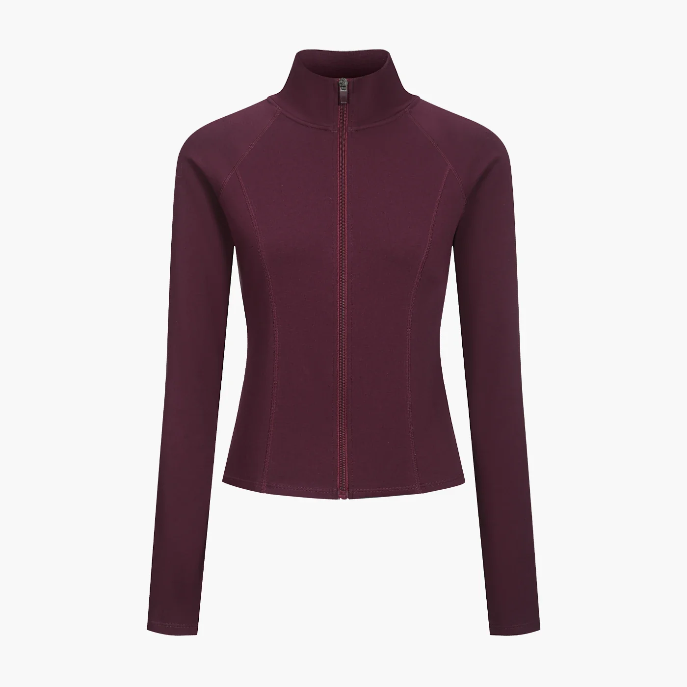 Cotton Body Fitted Zipper Jacke - Image 13