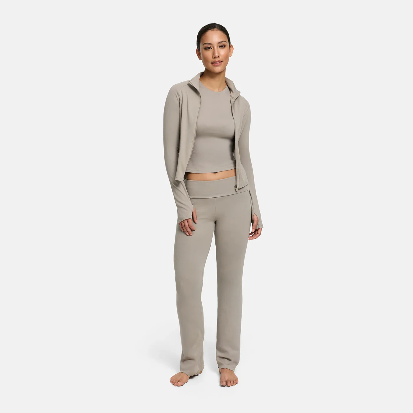 Cotton Flared Bootcut Leggings - Image 11