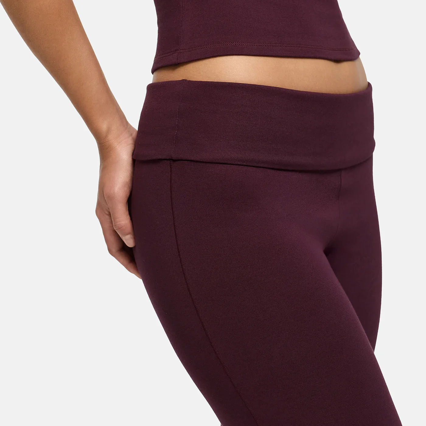 Cotton Flared Bootcut Leggings - Image 15