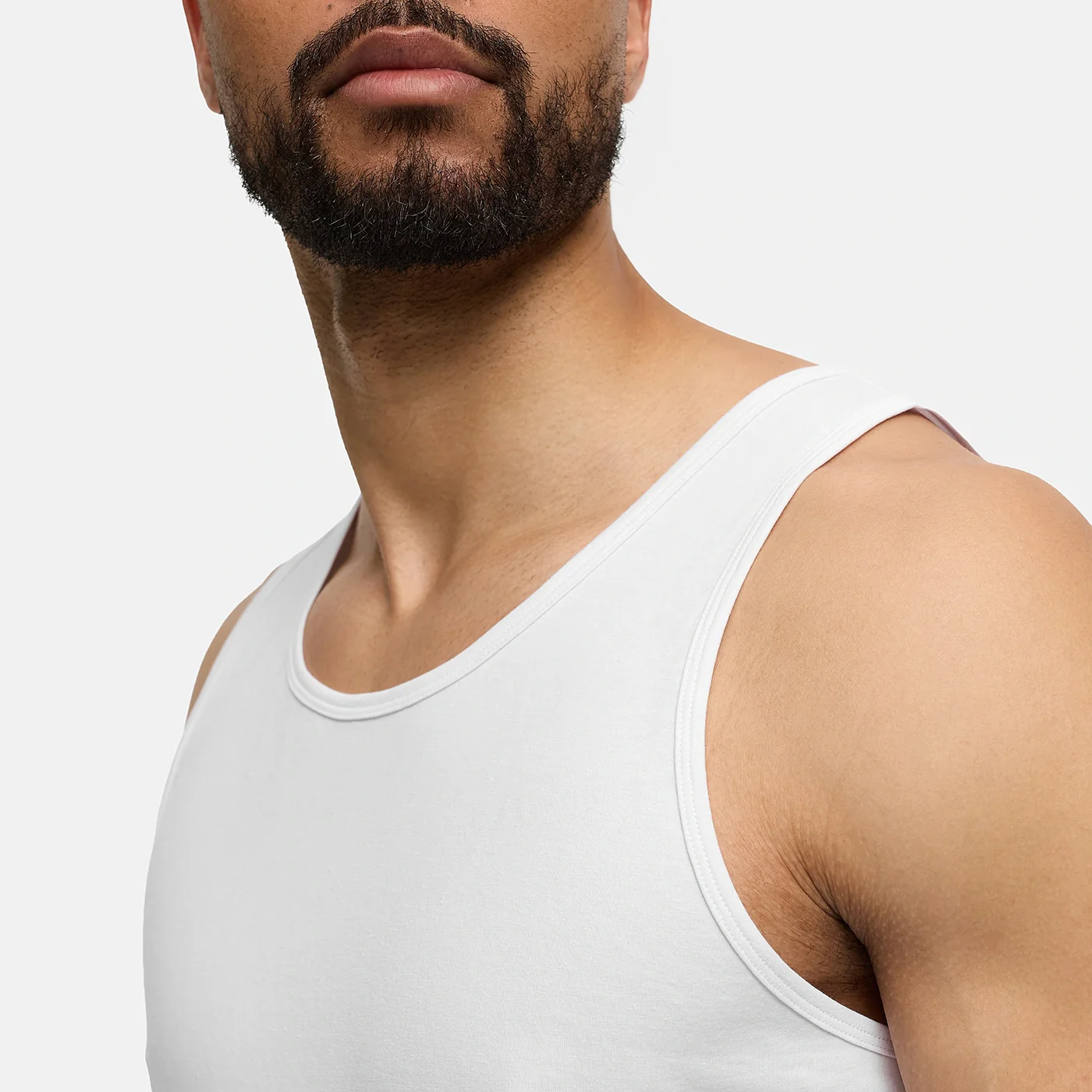Cotton Herren Unterhemd - 2er Pack - Image 12
