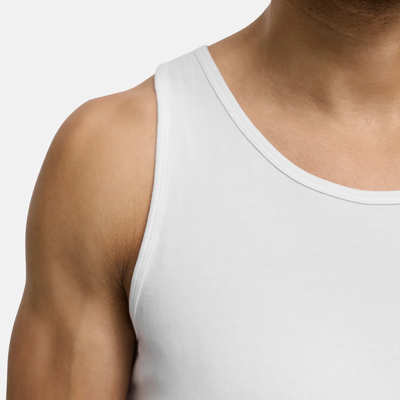 Cotton Herren Unterhemd - 2er Pack - Image 13