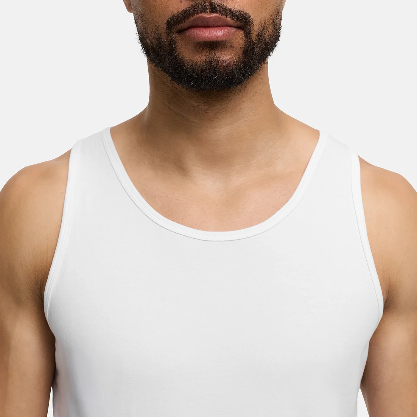 Cotton Herren Unterhemd - 2er Pack - Image 2