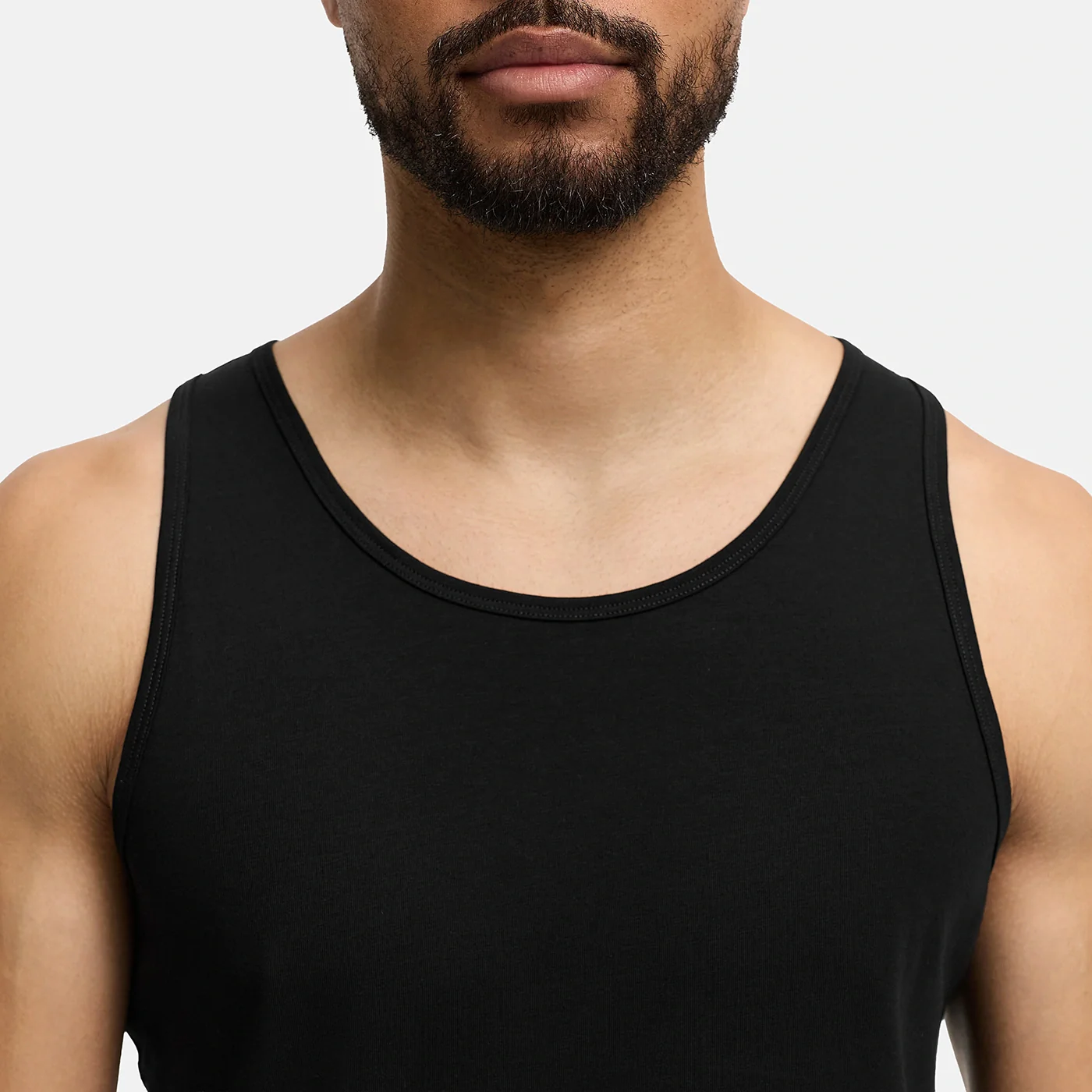 Cotton Herren Unterhemd - 2er Pack - Image 5