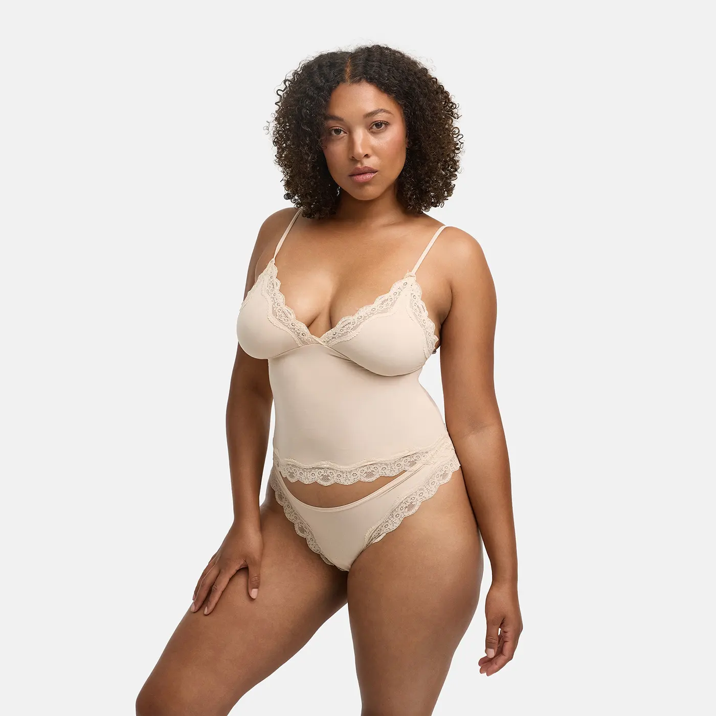 Deep Neck Lace Top - Image 13