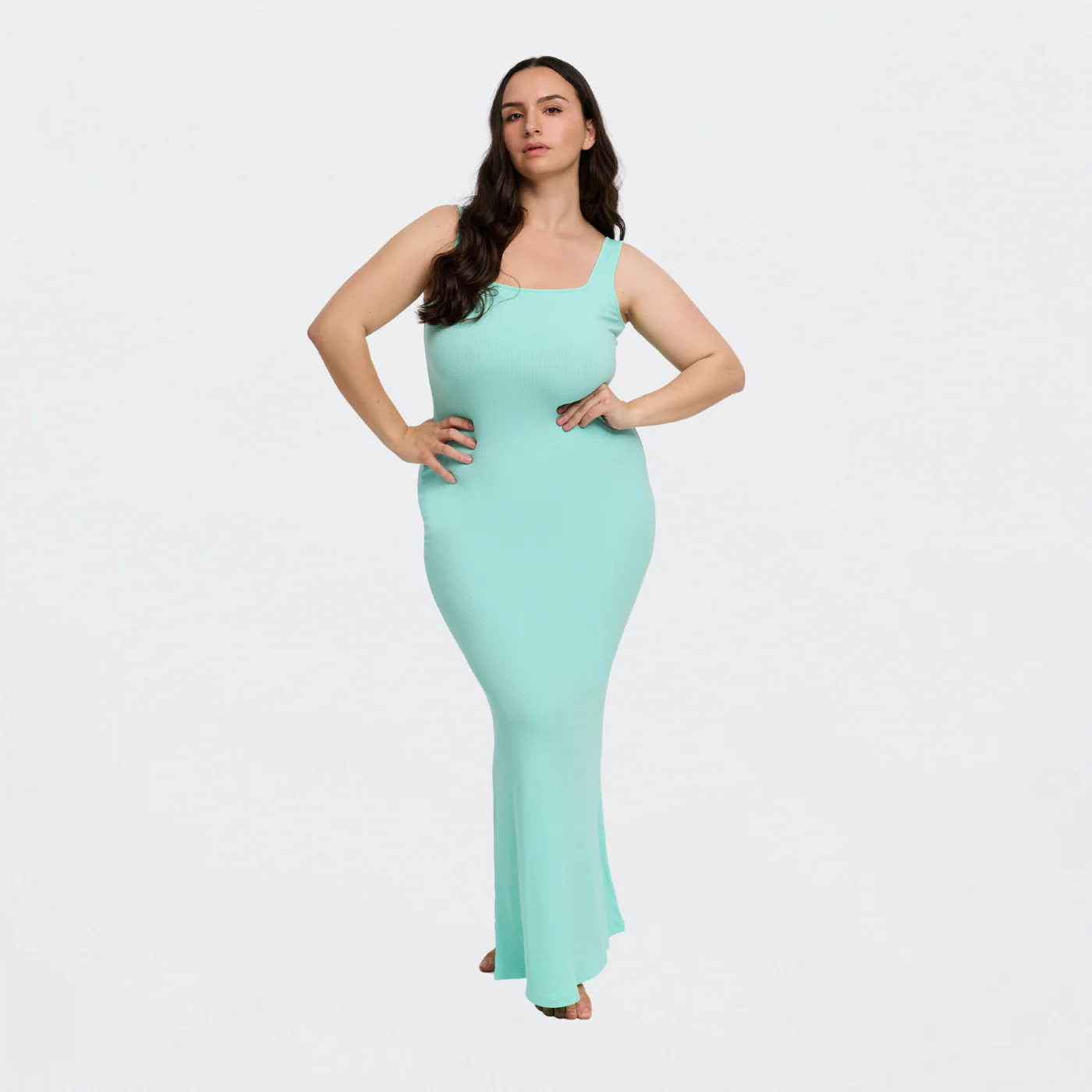 Ribbed Tank Top Maxikleid - Image 17