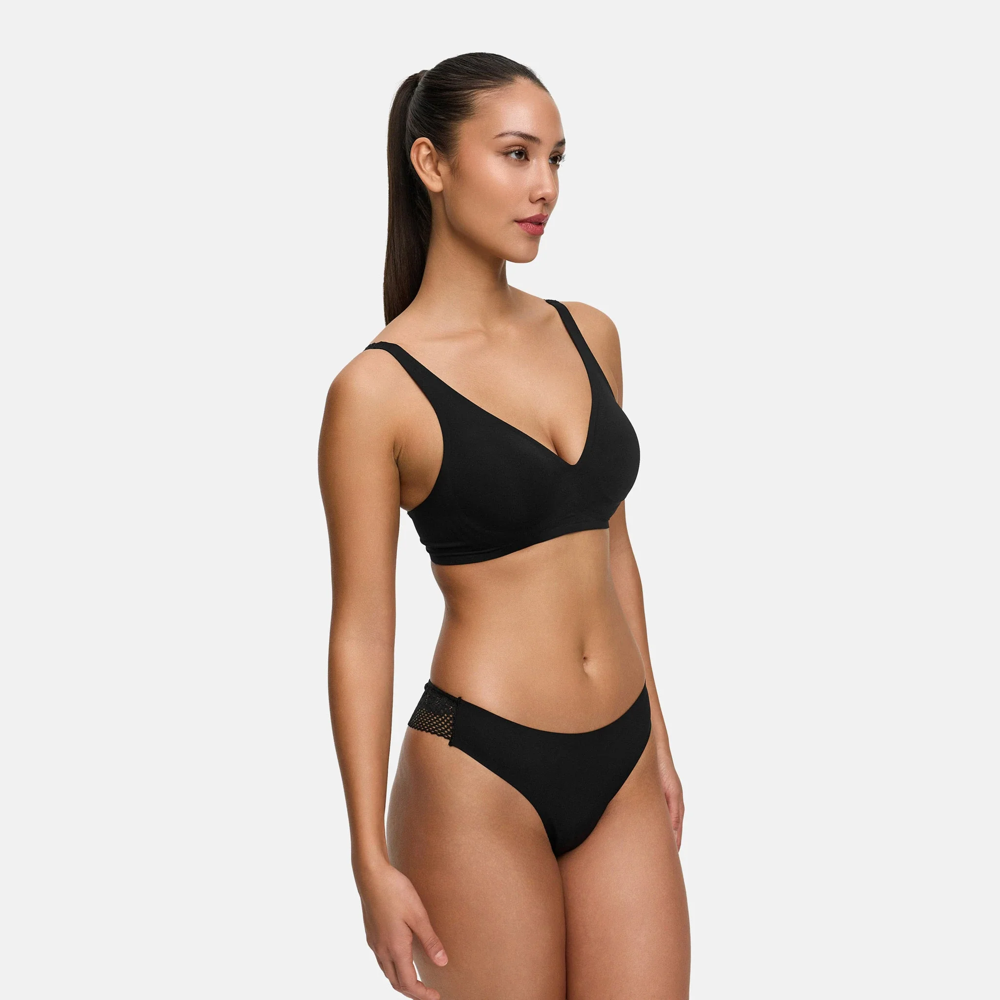 Tanga mit Spitze | 3er Pack - Image 2