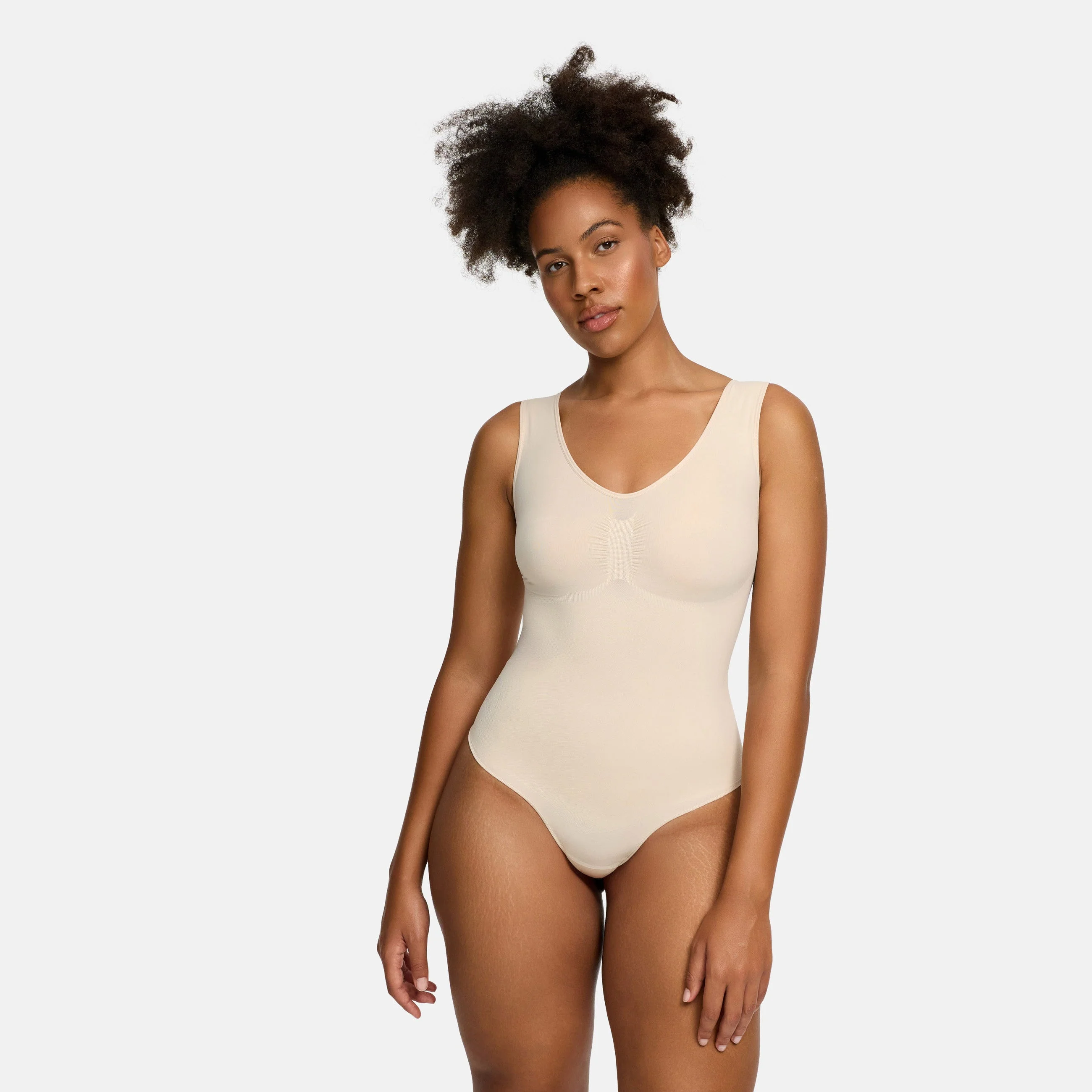 Tank Bodysuit Sculpting Shapewear mit Slip - Image 10