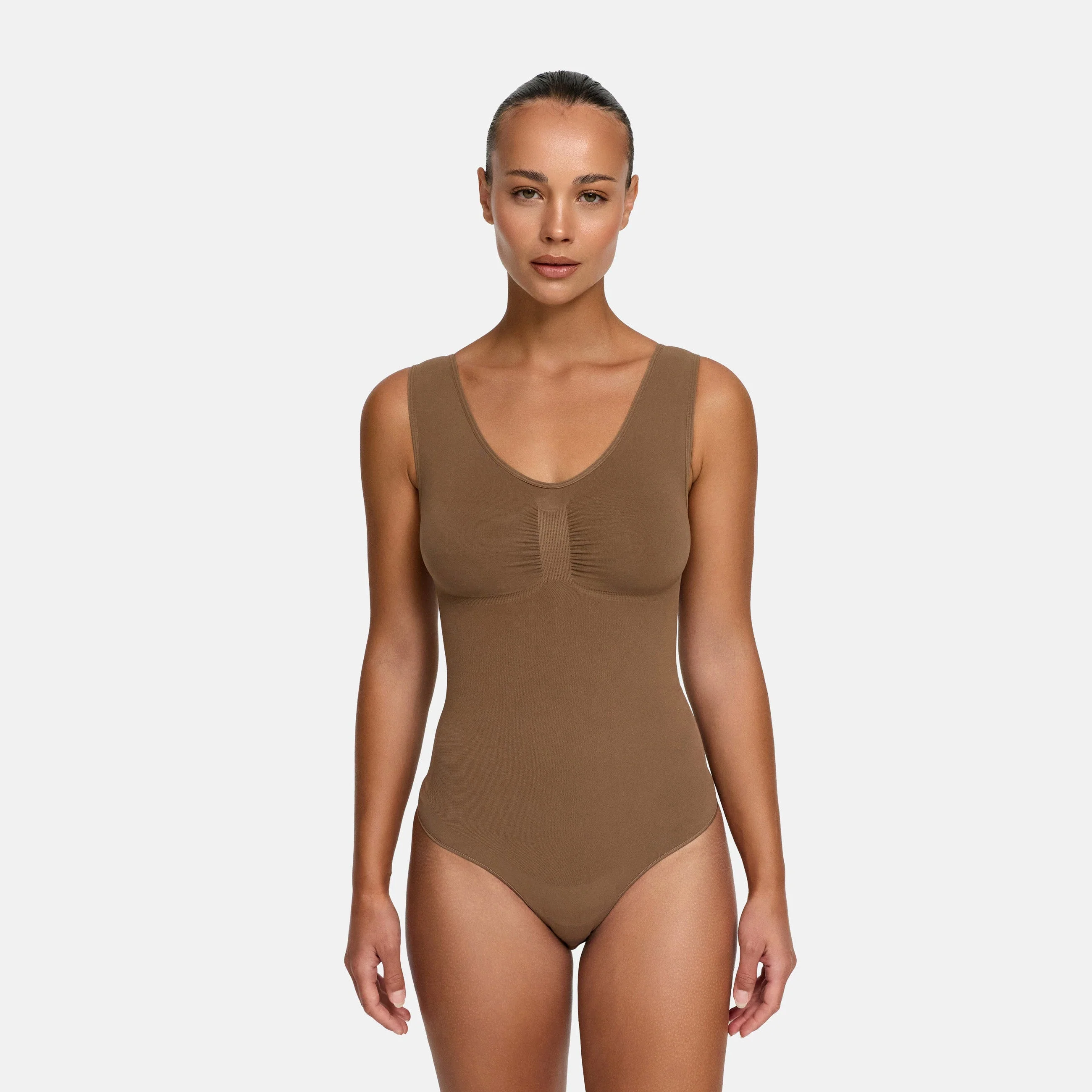 Tank Bodysuit Sculpting Shapewear mit Slip - Image 12