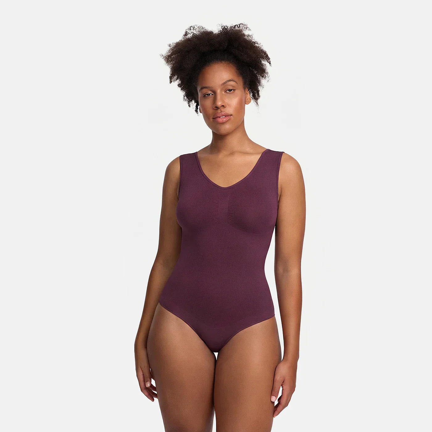 Tank Bodysuit Sculpting Shapewear mit Slip - Image 19