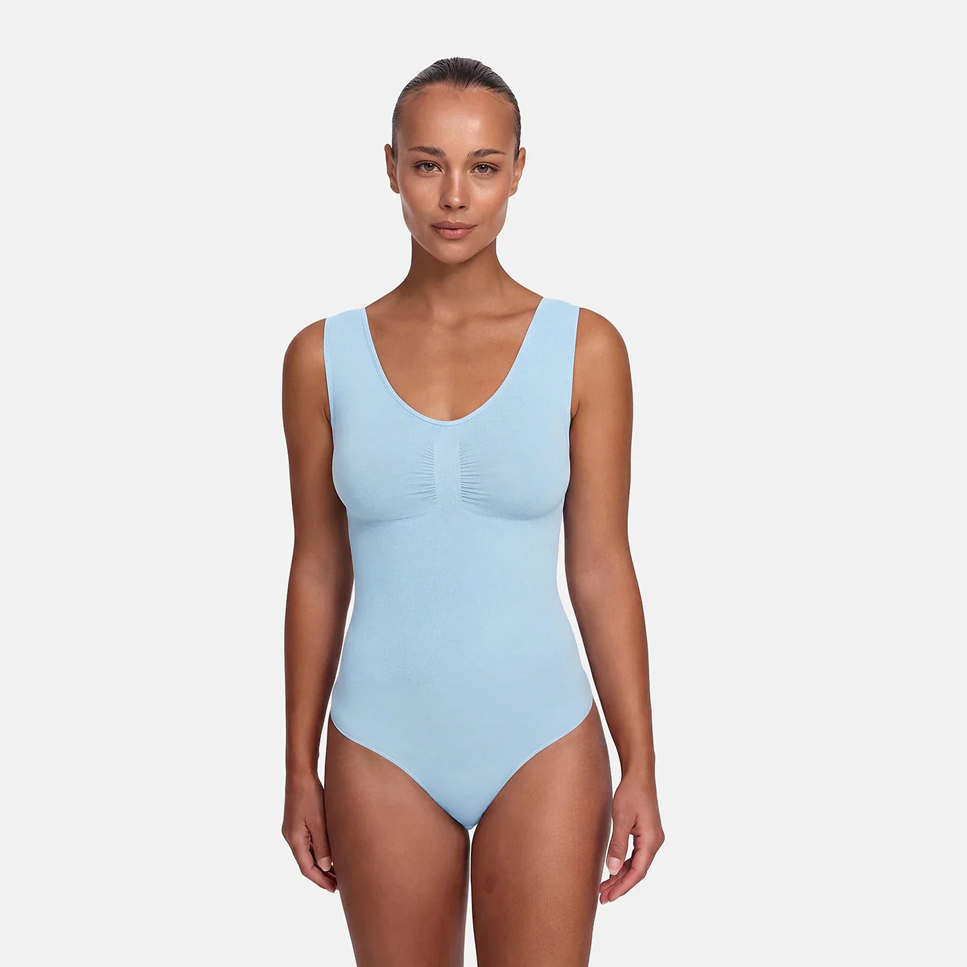 Tank Bodysuit Sculpting Shapewear mit Slip - Image 29