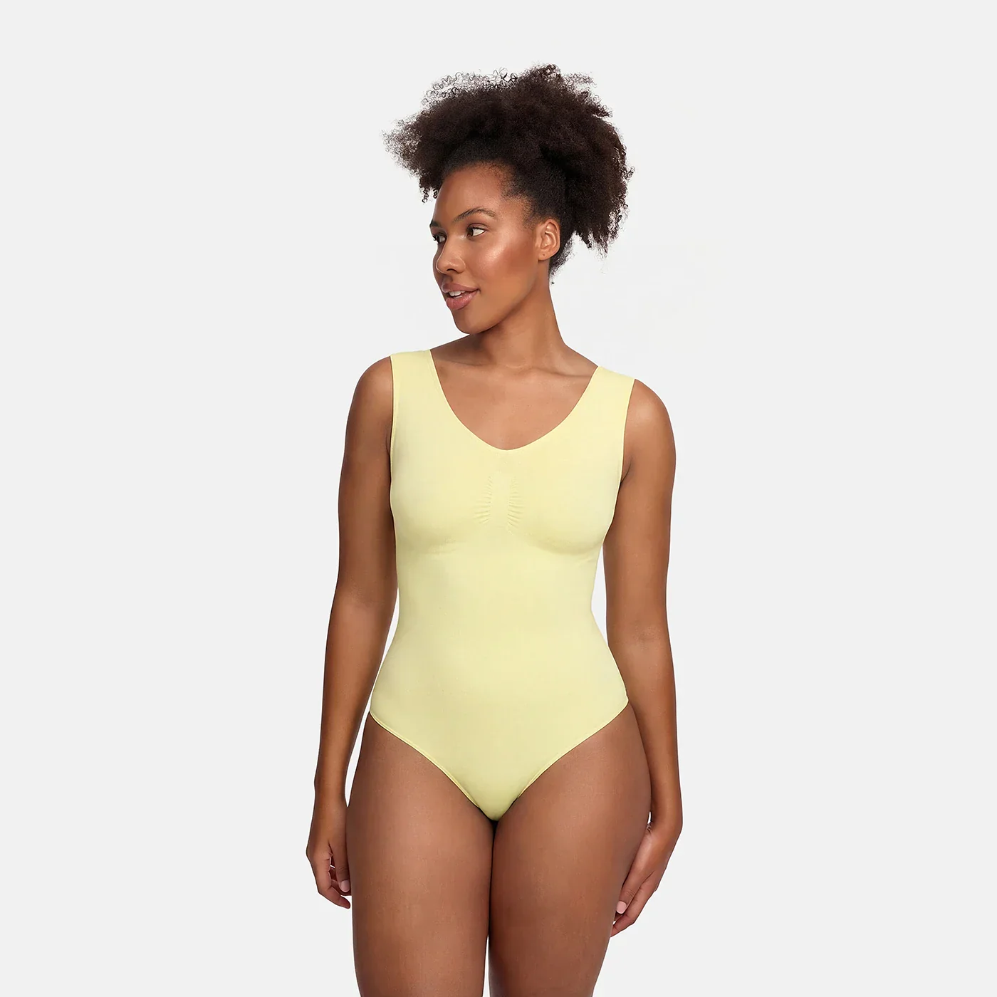 Tank Bodysuit Sculpting Shapewear mit Slip - Image 30