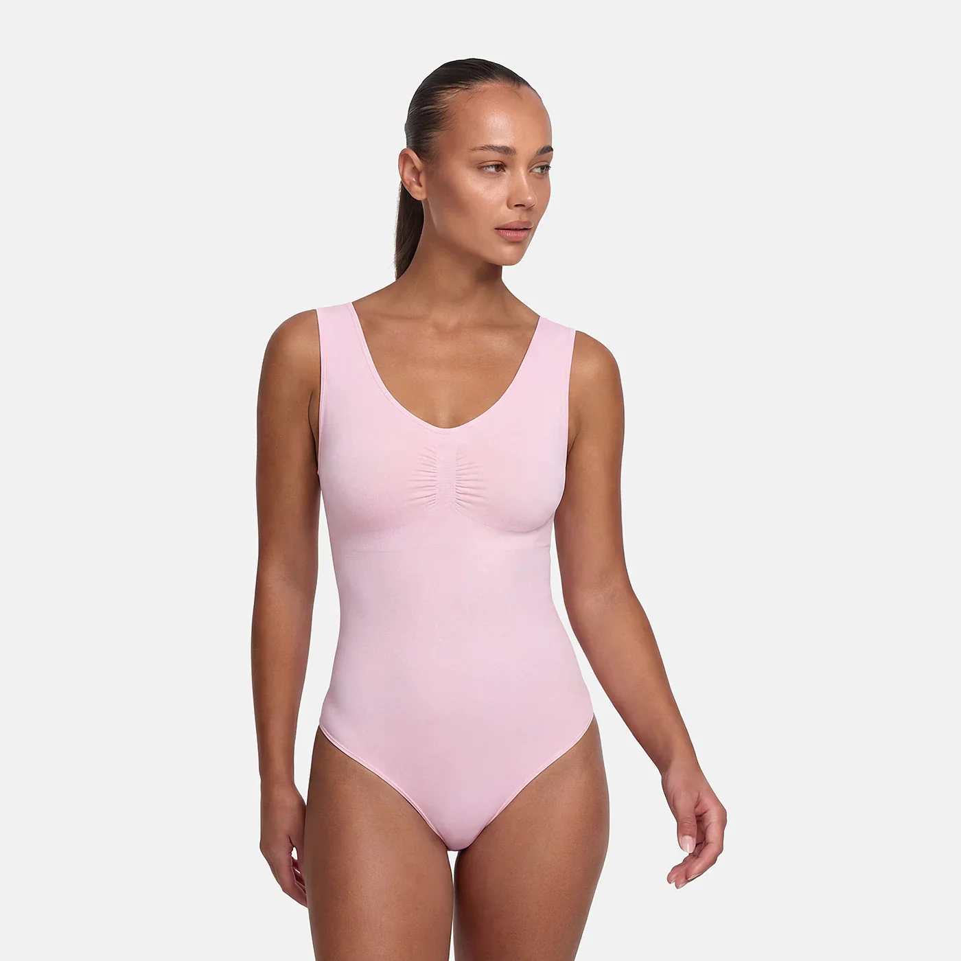 Tank Bodysuit Sculpting Shapewear mit Slip - Image 32