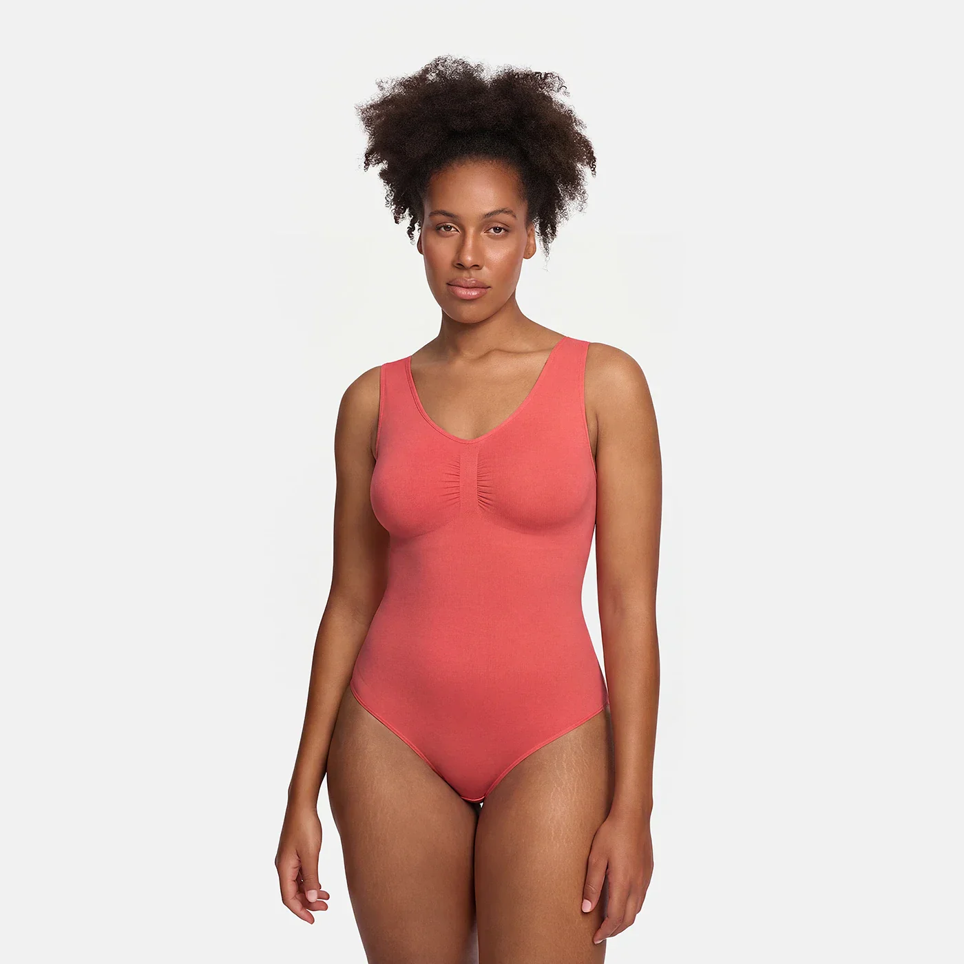 Tank Bodysuit Sculpting Shapewear mit Slip - Image 34