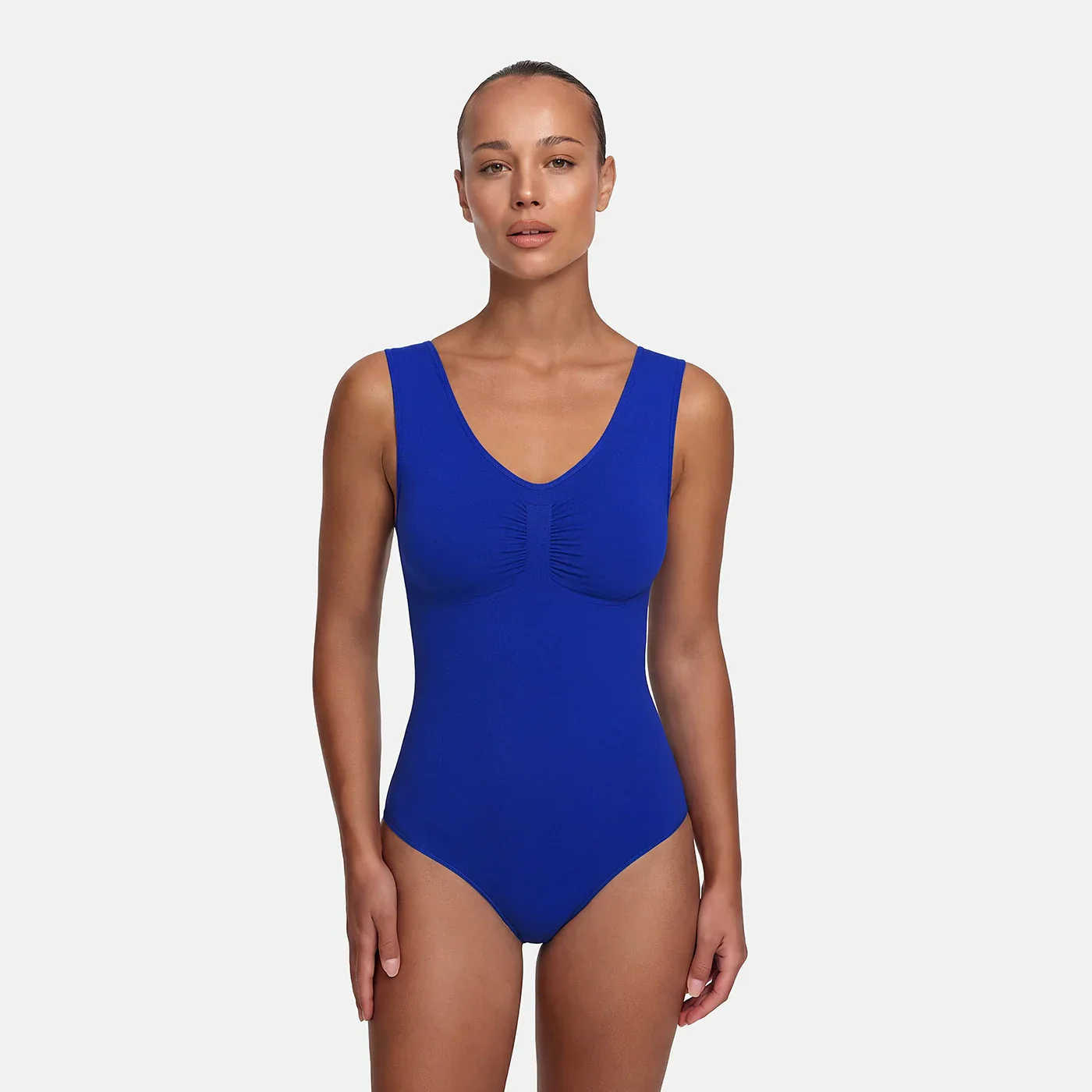 Tank Bodysuit Sculpting Shapewear mit Slip - Image 37
