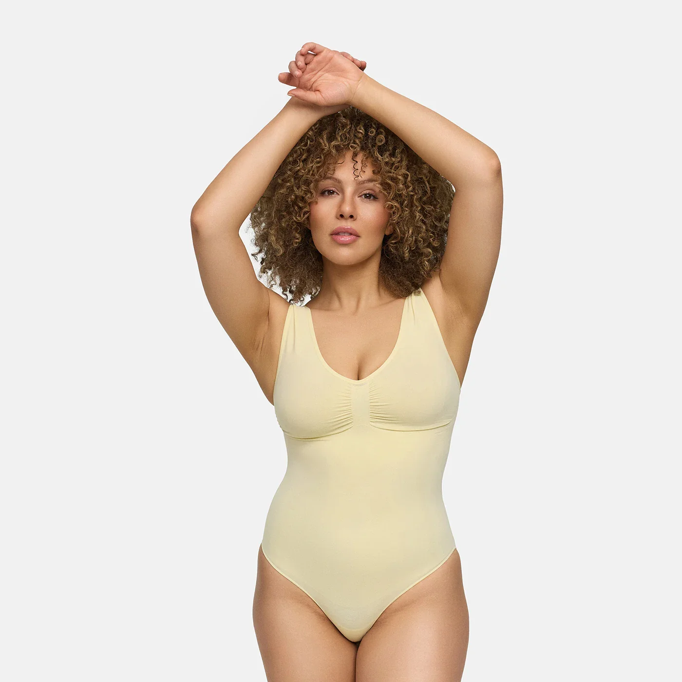 Tank Bodysuit Sculpting Shapewear mit Slip - Image 46