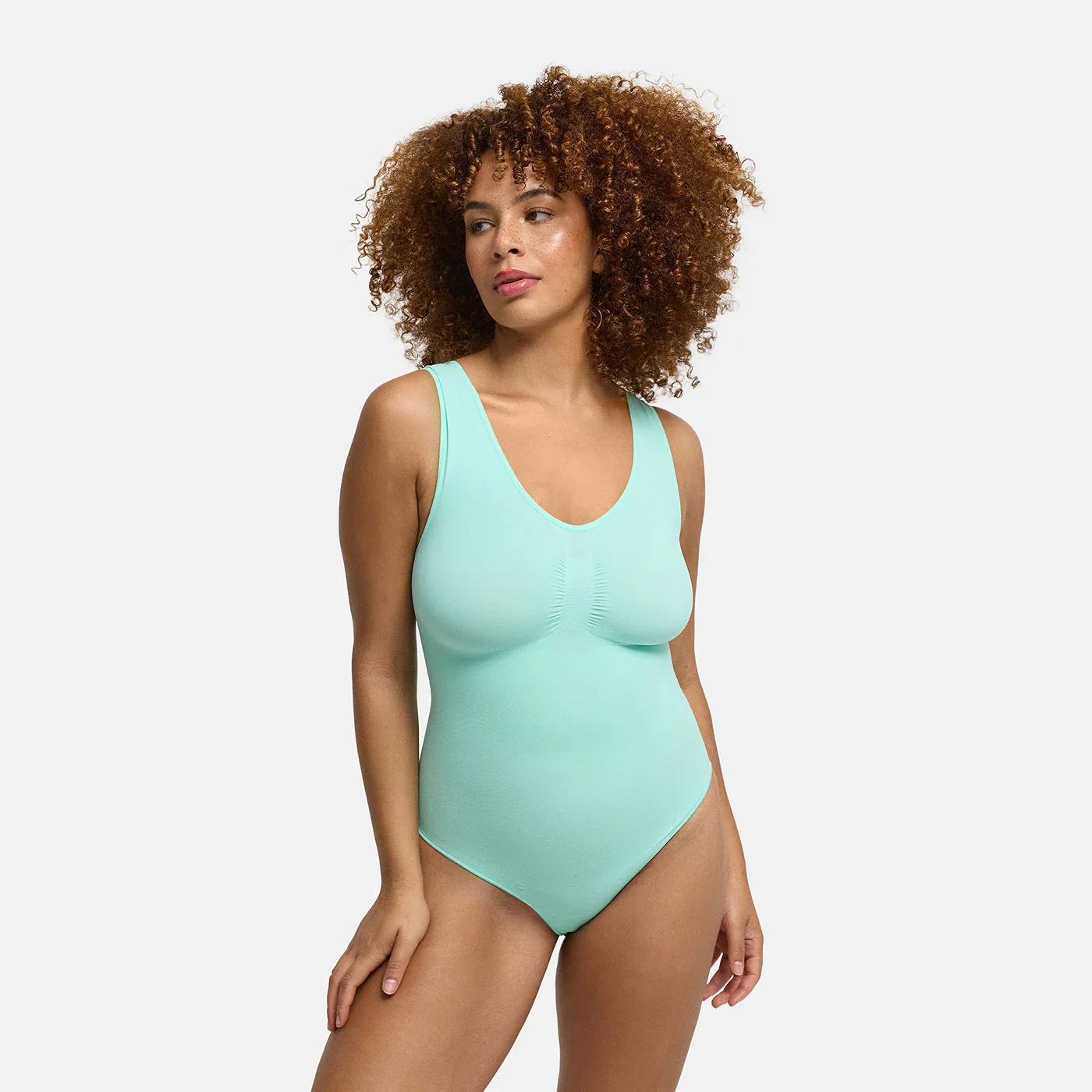Tank Bodysuit Sculpting Shapewear mit Slip - Image 50