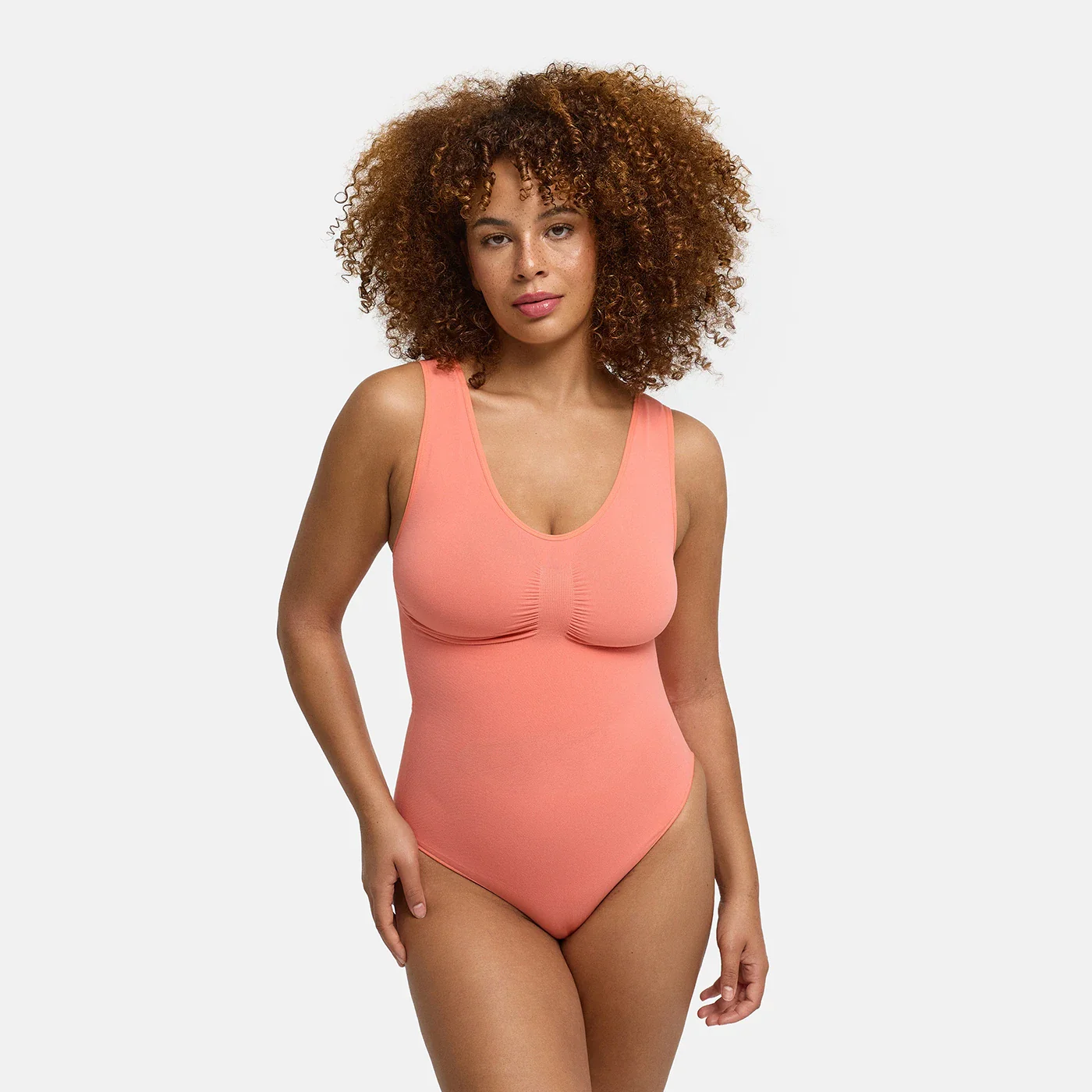 Tank Bodysuit Sculpting Shapewear mit Slip - Image 51