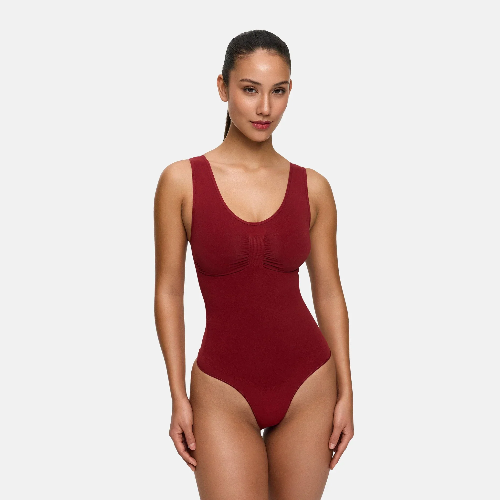 Tank Bodysuit Sculpting Shapewear mit String - Image 24