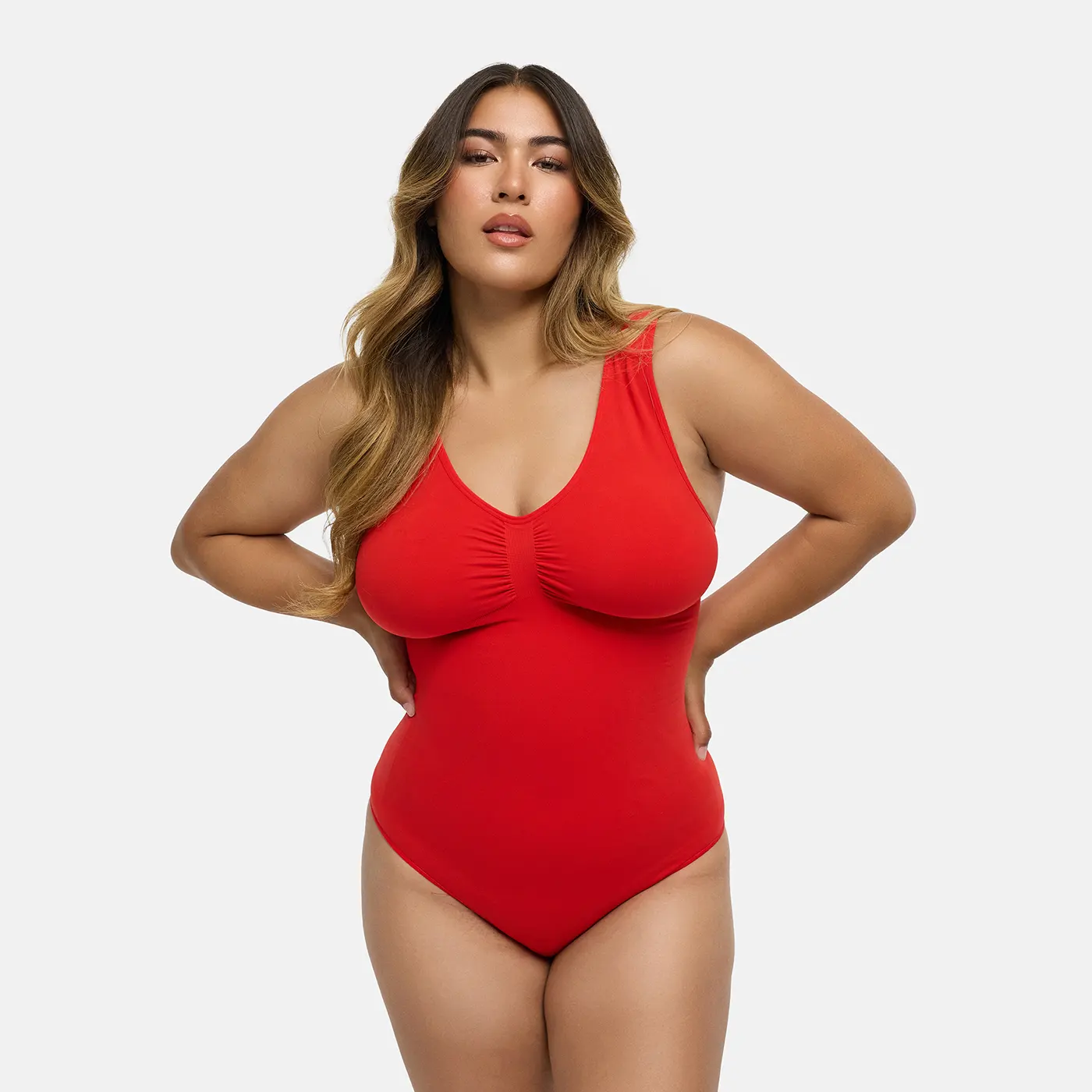Tank Bodysuit Sculpting Shapewear mit String - Image 58